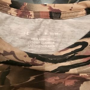 Womens Under Armour Camo Long Sleeve Top